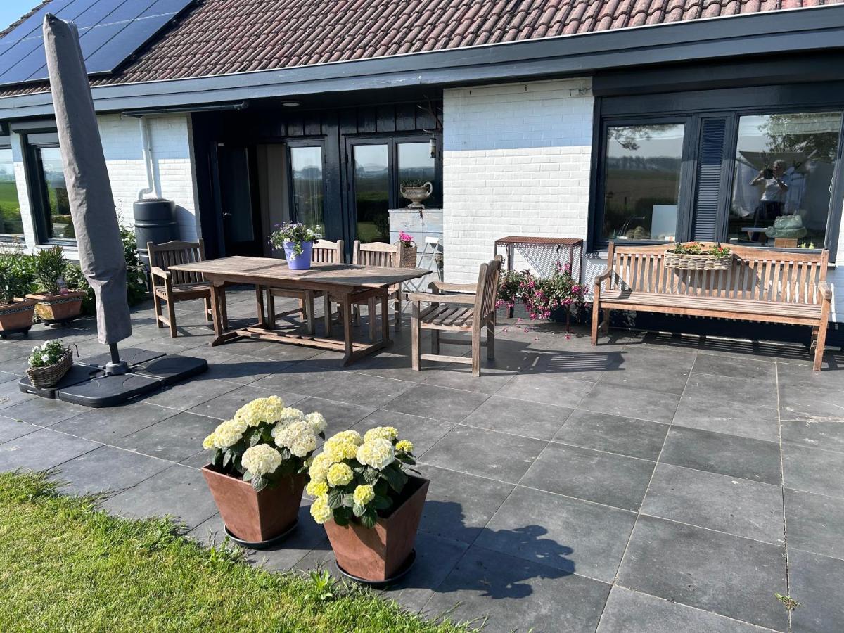 B&B Hieris't Hoofdplaat Buitenkant foto