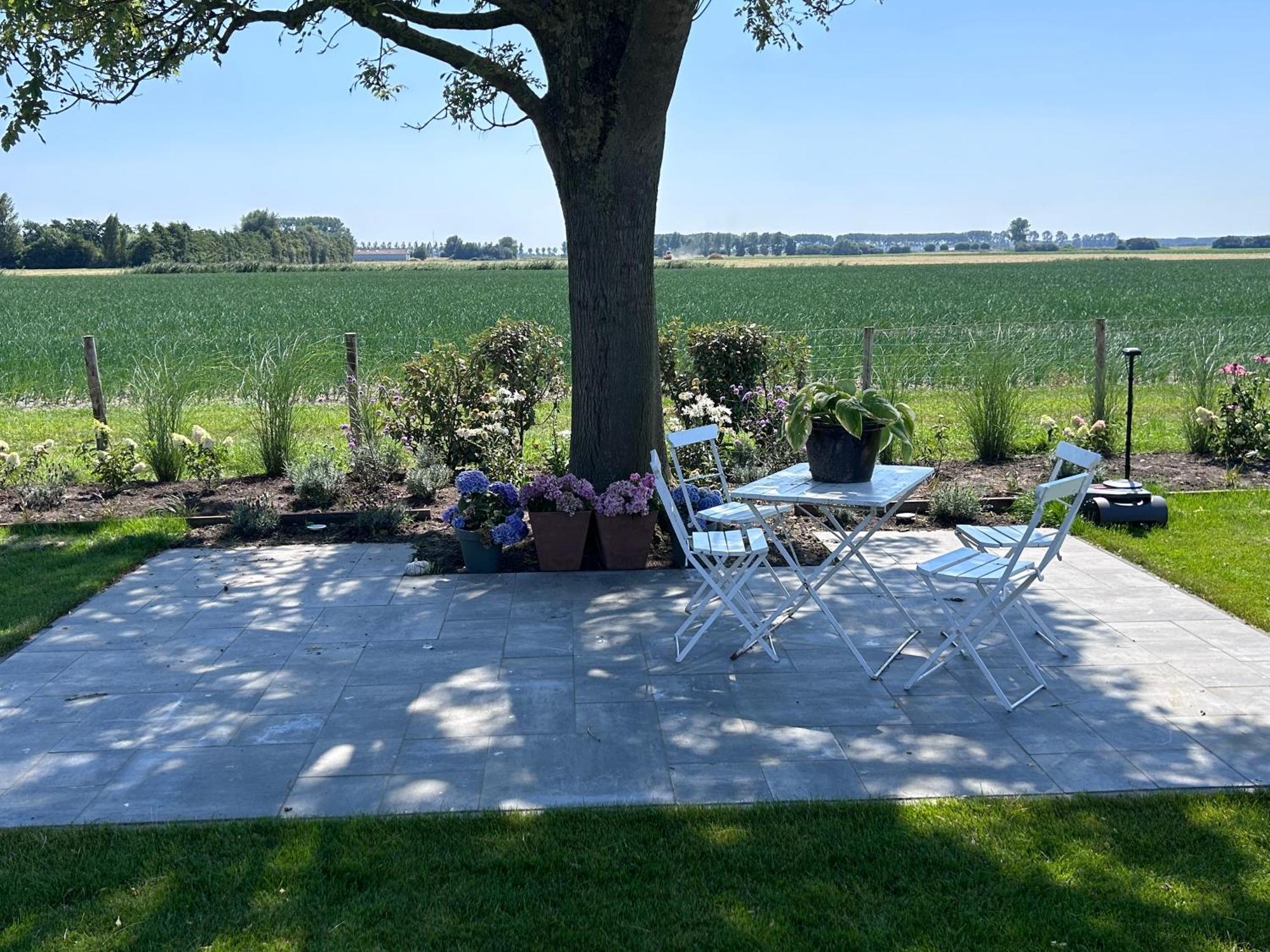 B&B Hieris't Hoofdplaat Buitenkant foto